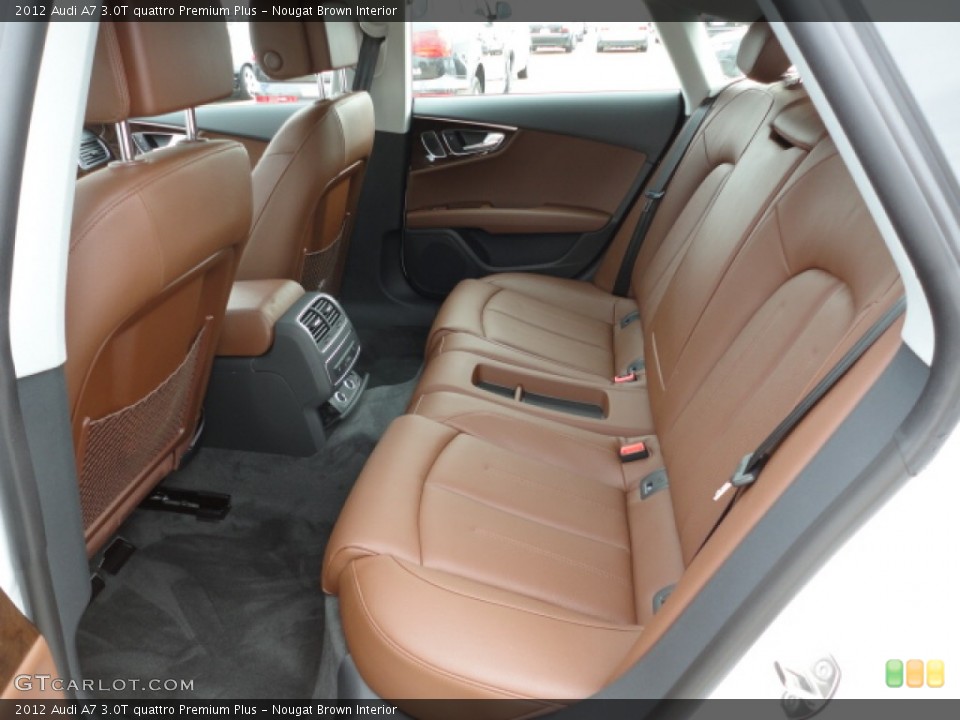 Nougat Brown Interior Photo for the 2012 Audi A7 3.0T quattro Premium Plus #58529576