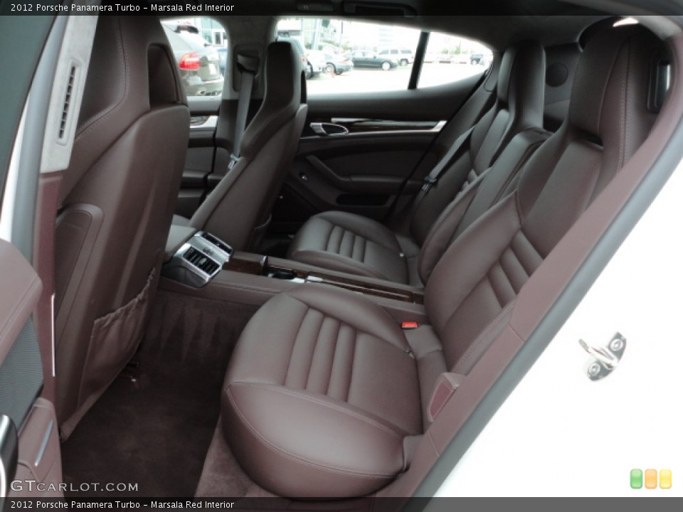 Marsala Red Interior Photo for the 2012 Porsche Panamera Turbo #58529834