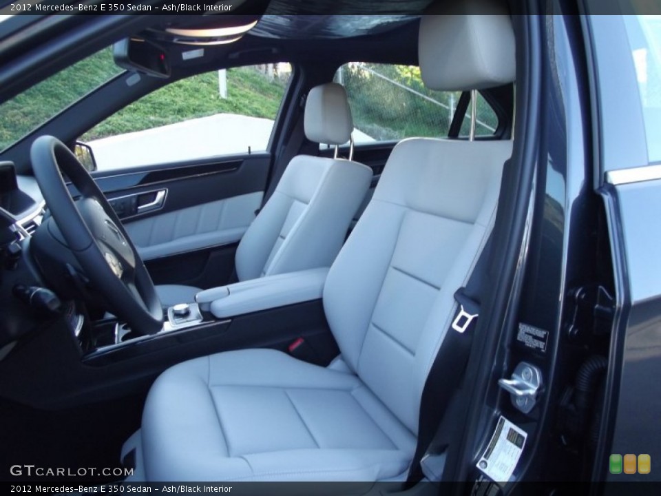 Ash/Black Interior Photo for the 2012 Mercedes-Benz E 350 Sedan #58530368