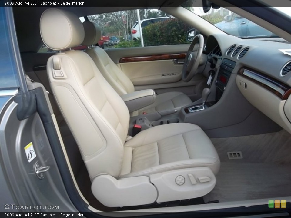 Beige Interior Photo for the 2009 Audi A4 2.0T Cabriolet #58530560