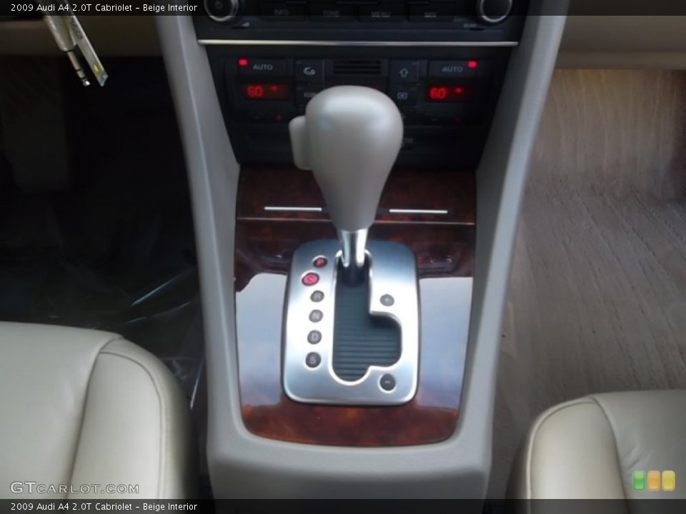 Beige Interior Transmission for the 2009 Audi A4 2.0T Cabriolet #58530600