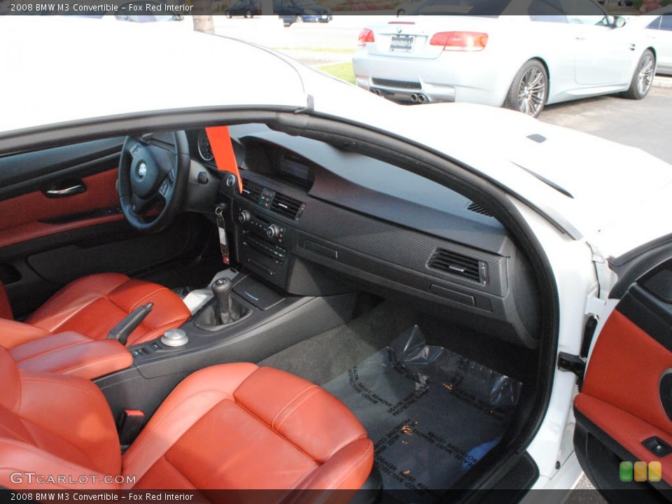 Fox Red Interior Photo for the 2008 BMW M3 Convertible #58531106