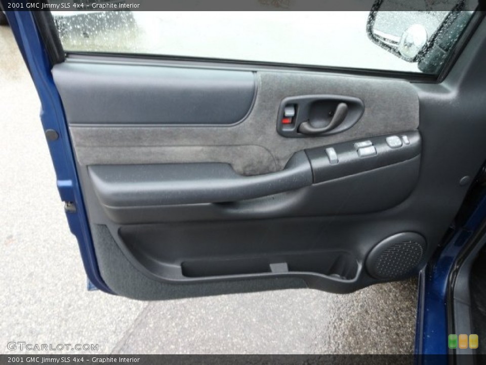 Graphite Interior Door Panel for the 2001 GMC Jimmy SLS 4x4 #58531208