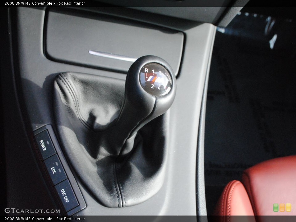 Fox Red Interior Transmission for the 2008 BMW M3 Convertible #58531262