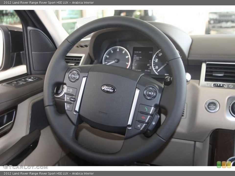Arabica Interior Steering Wheel for the 2012 Land Rover Range Rover Sport HSE LUX #58533782