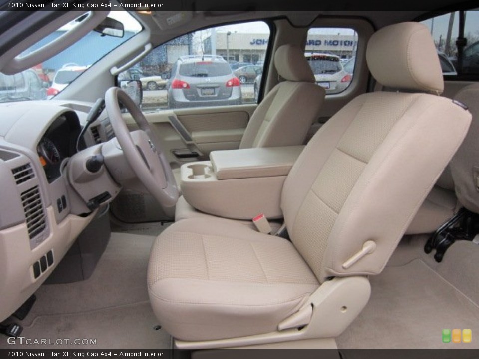 Almond Interior Photo for the 2010 Nissan Titan XE King Cab 4x4 #58536065