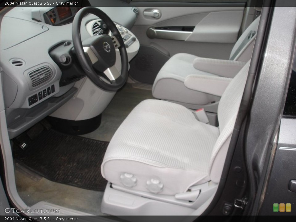 Gray Interior Photo for the 2004 Nissan Quest 3.5 SL #58537477