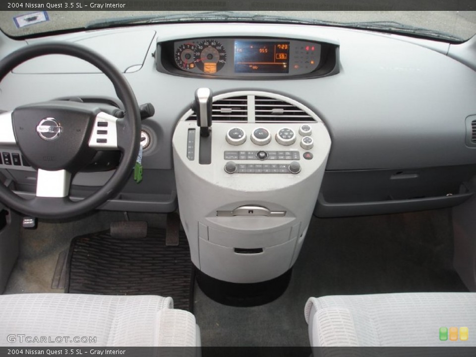 Gray Interior Dashboard for the 2004 Nissan Quest 3.5 SL #58537495