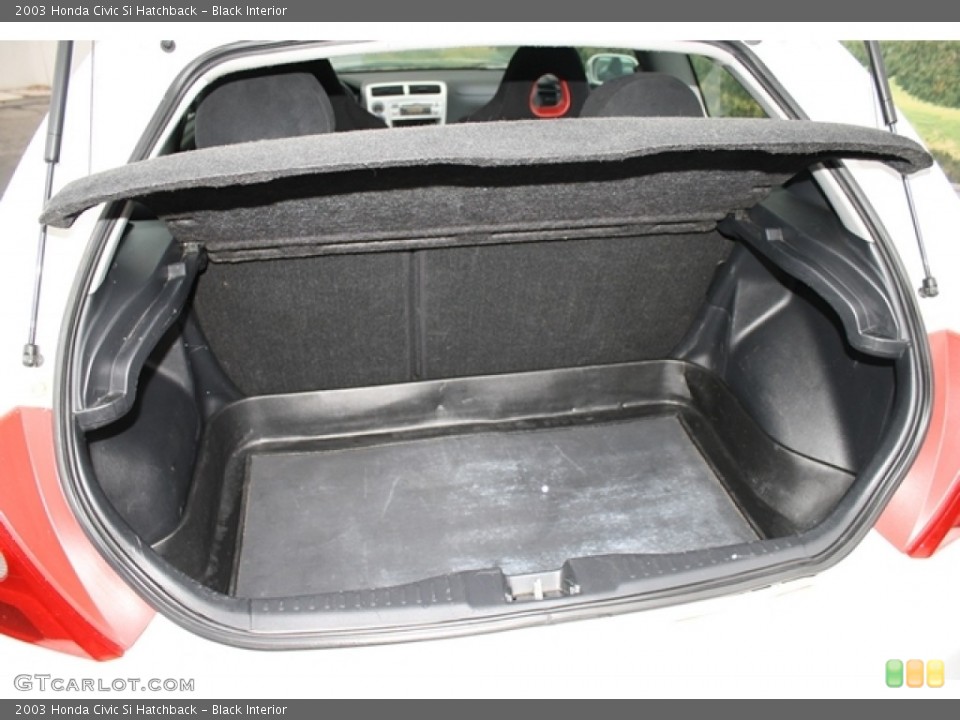 Black Interior Trunk for the 2003 Honda Civic Si Hatchback #58540178