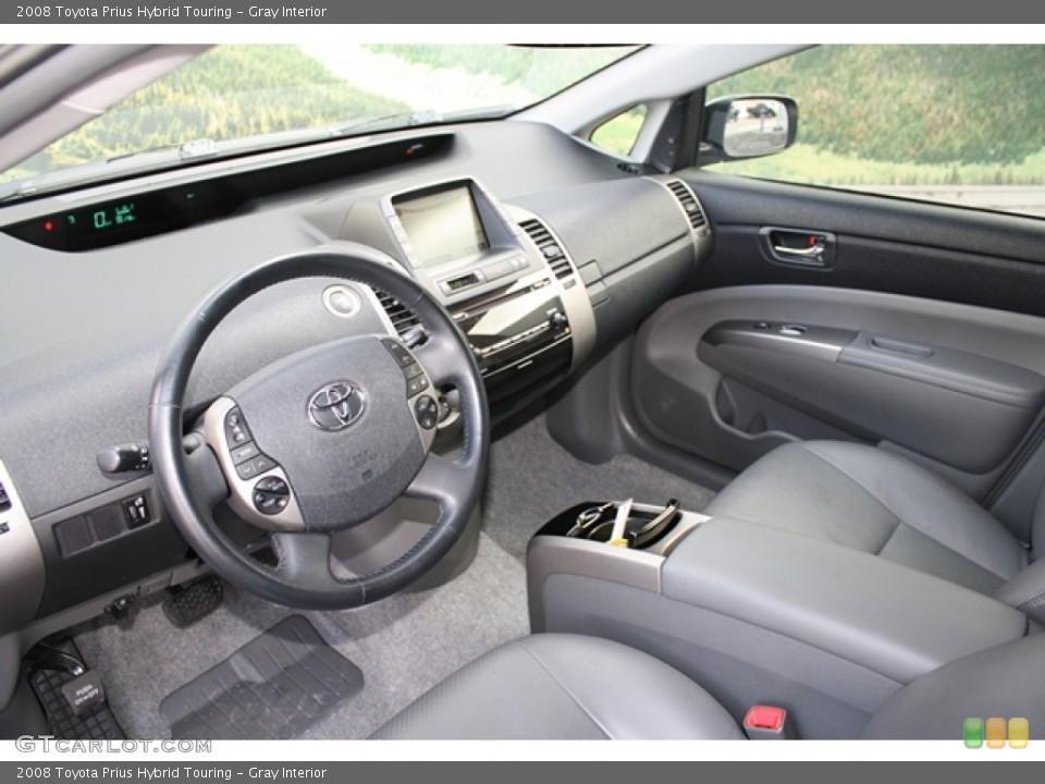 Gray Interior Photo for the 2008 Toyota Prius Hybrid Touring #58541678