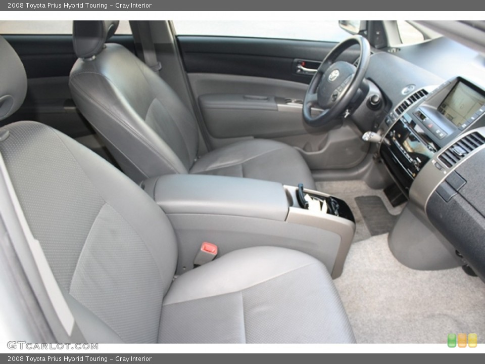 Gray Interior Photo for the 2008 Toyota Prius Hybrid Touring #58541711