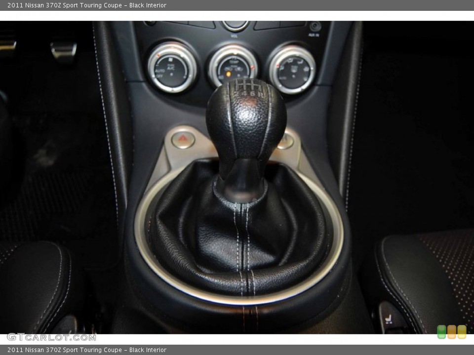 Black Interior Transmission for the 2011 Nissan 370Z Sport Touring Coupe #58544951