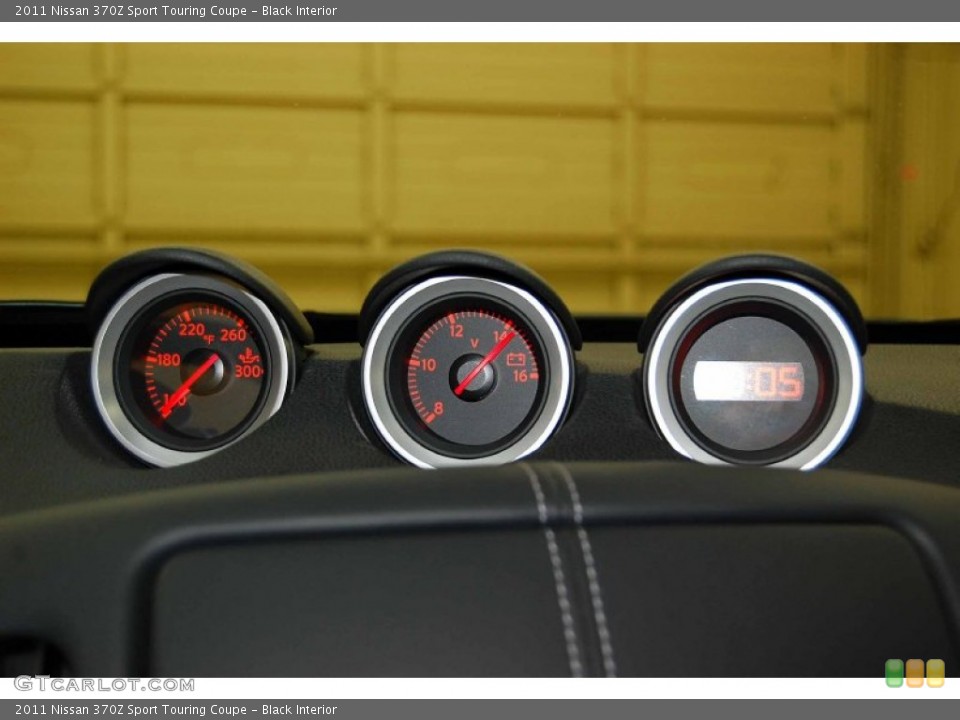Black Interior Gauges for the 2011 Nissan 370Z Sport Touring Coupe #58544969