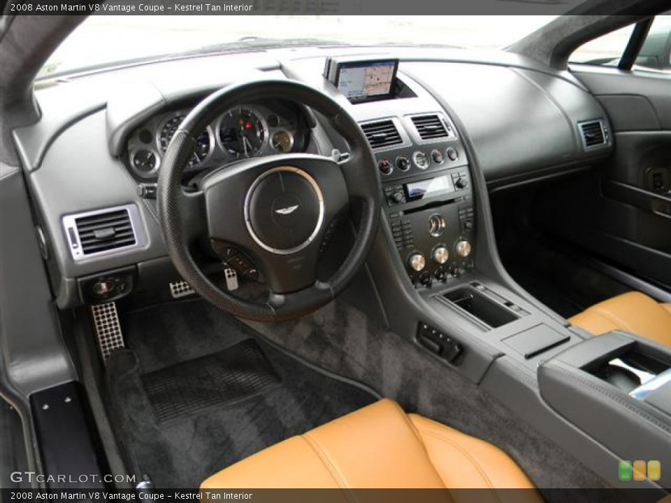 Kestrel Tan 2008 Aston Martin V8 Vantage Interiors