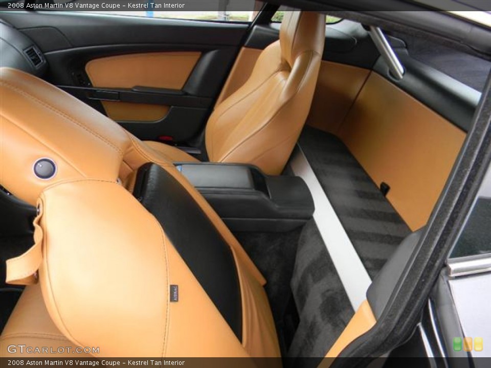 Kestrel Tan Interior Photo for the 2008 Aston Martin V8 Vantage Coupe #58546364