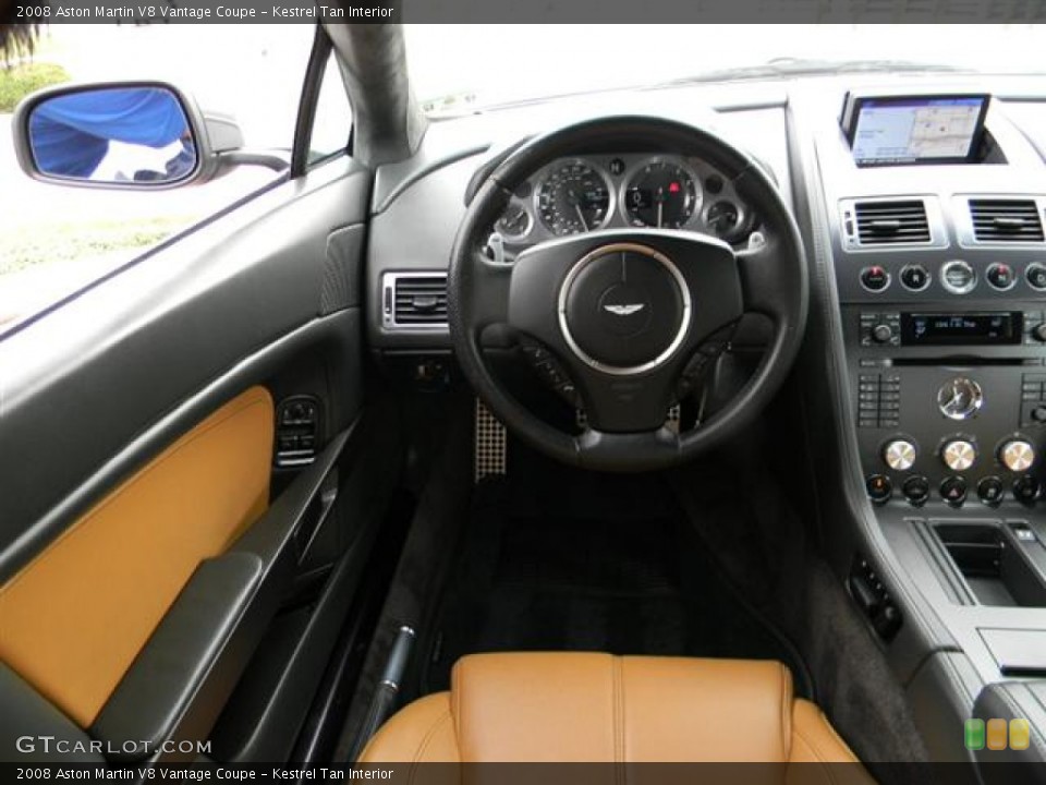 Kestrel Tan Interior Dashboard for the 2008 Aston Martin V8 Vantage Coupe #58546370