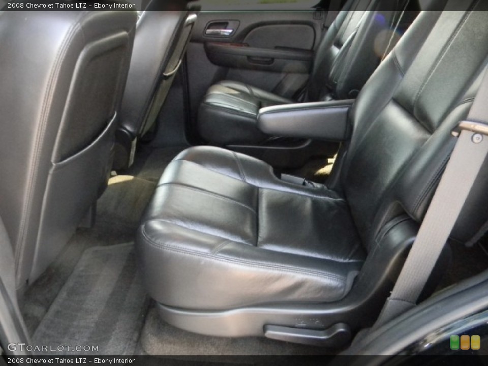 Ebony Interior Photo for the 2008 Chevrolet Tahoe LTZ #58548323