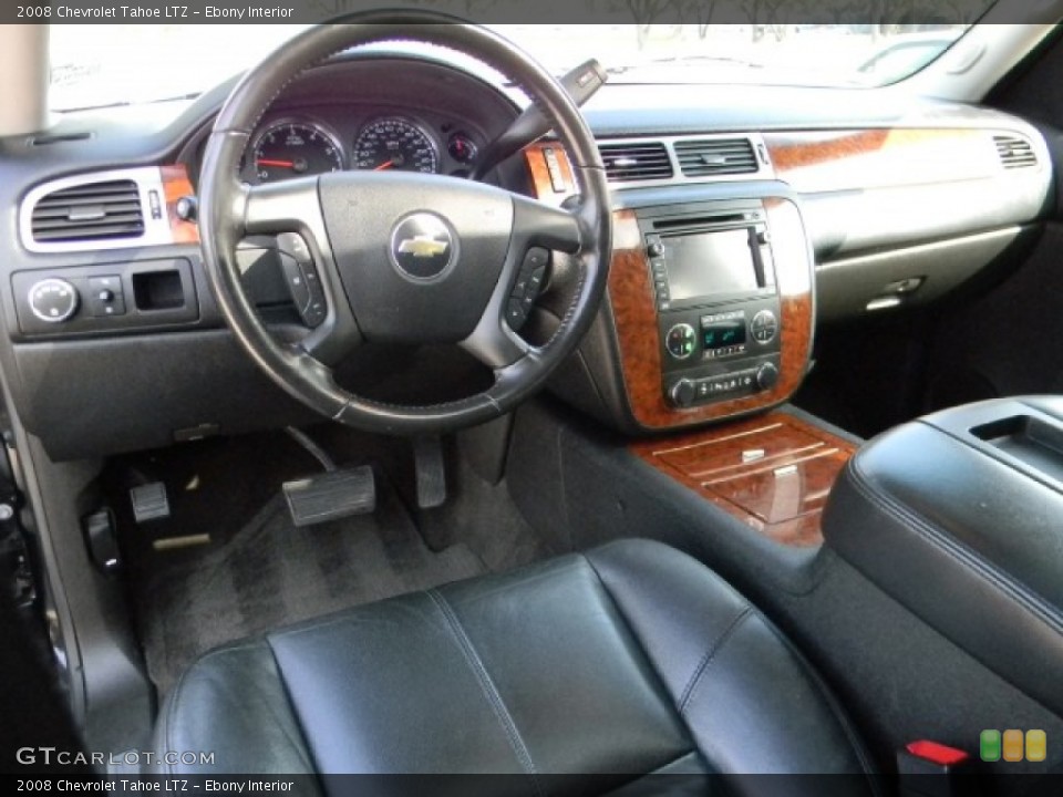 Ebony Interior Dashboard for the 2008 Chevrolet Tahoe LTZ #58548338