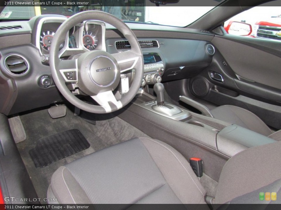 Black Interior Prime Interior for the 2011 Chevrolet Camaro LT Coupe #58548479