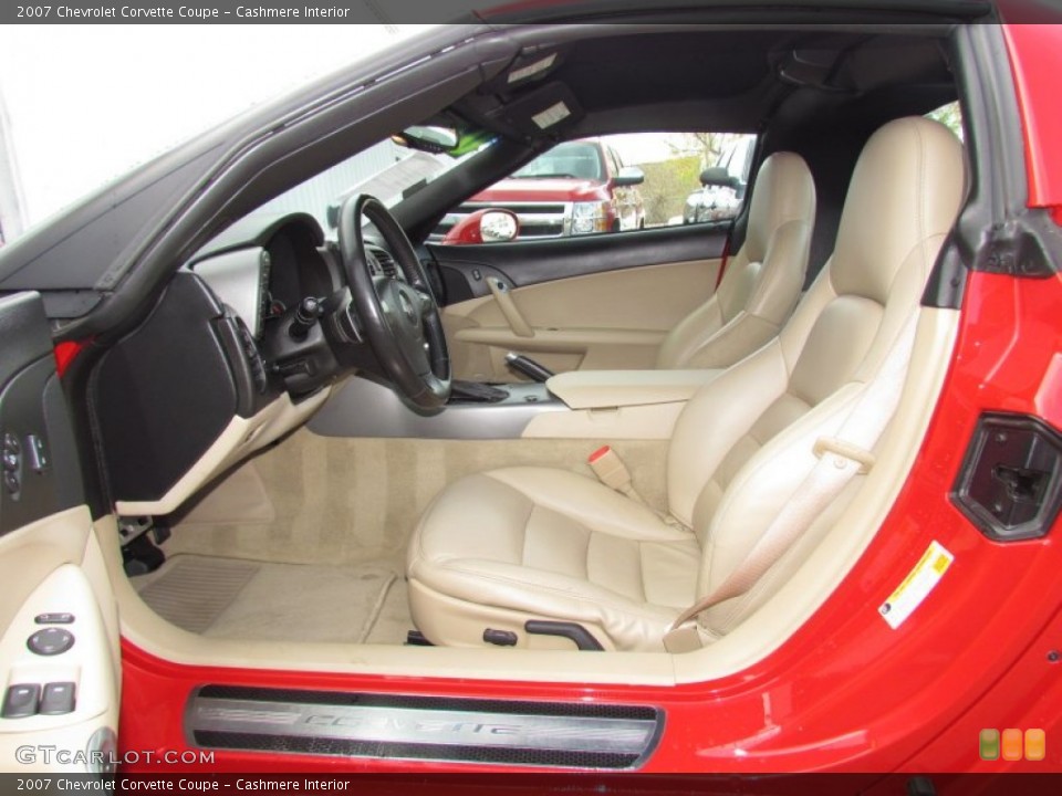 Cashmere Interior Photo for the 2007 Chevrolet Corvette Coupe #58549261