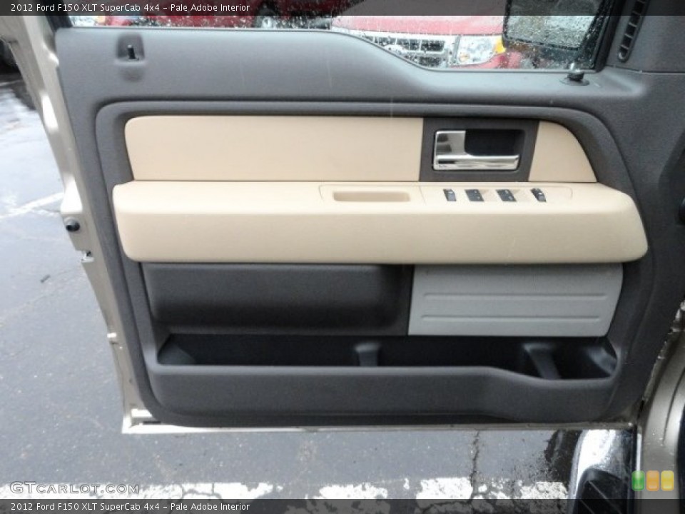 Pale Adobe Interior Door Panel for the 2012 Ford F150 XLT SuperCab 4x4 #58549721