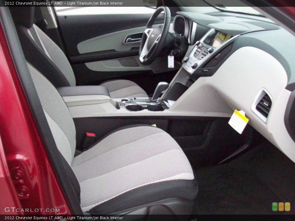 Light Titanium/Jet Black Interior Photo for the 2012 Chevrolet Equinox LT AWD #58551663