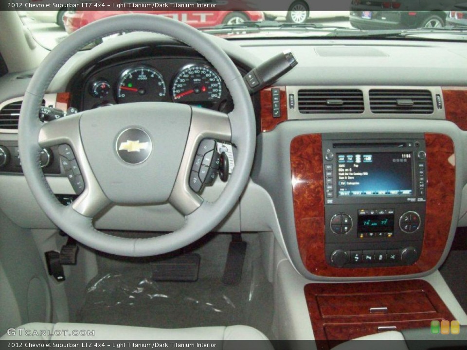 Light Titanium/Dark Titanium Interior Dashboard for the 2012 Chevrolet Suburban LTZ 4x4 #58551966