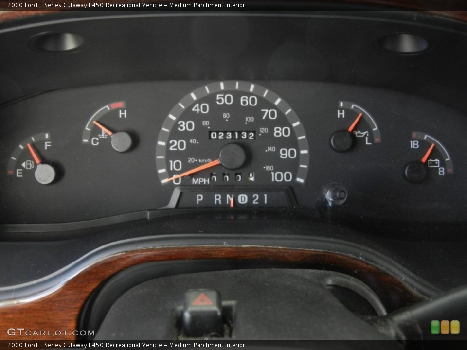 Medium Parchment Interior Gauges for the 2000 Ford E Series Cutaway E450 Recreational Vehicle #58554241