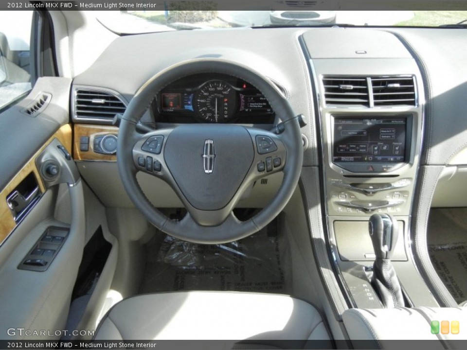 Medium Light Stone Interior Dashboard for the 2012 Lincoln MKX FWD #58554742