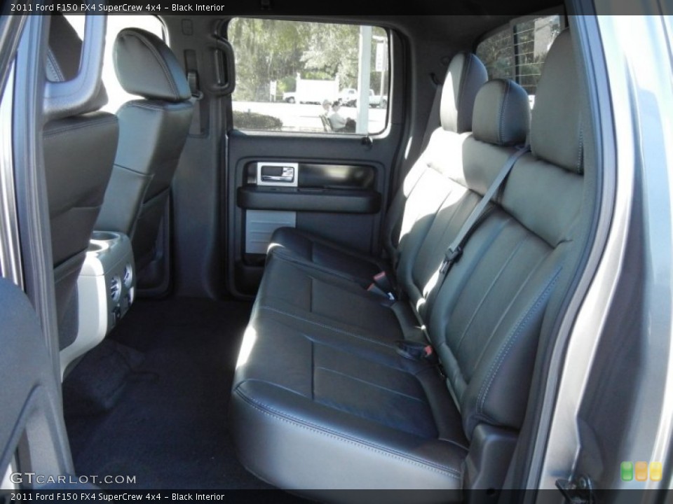 Black Interior Photo for the 2011 Ford F150 FX4 SuperCrew 4x4 #58556335
