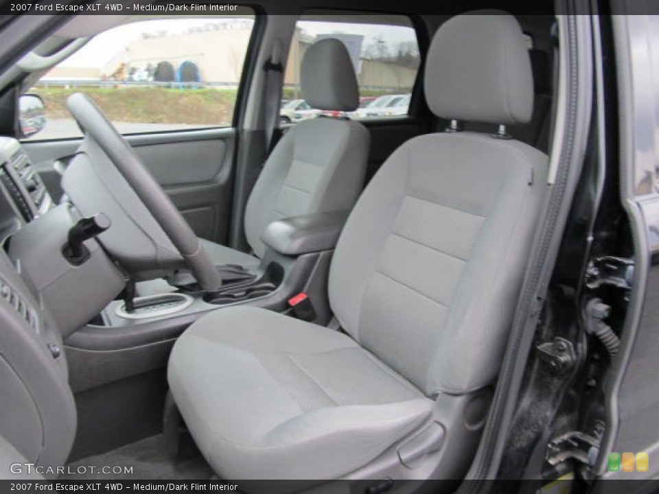 Medium/Dark Flint Interior Photo for the 2007 Ford Escape XLT 4WD #58557327