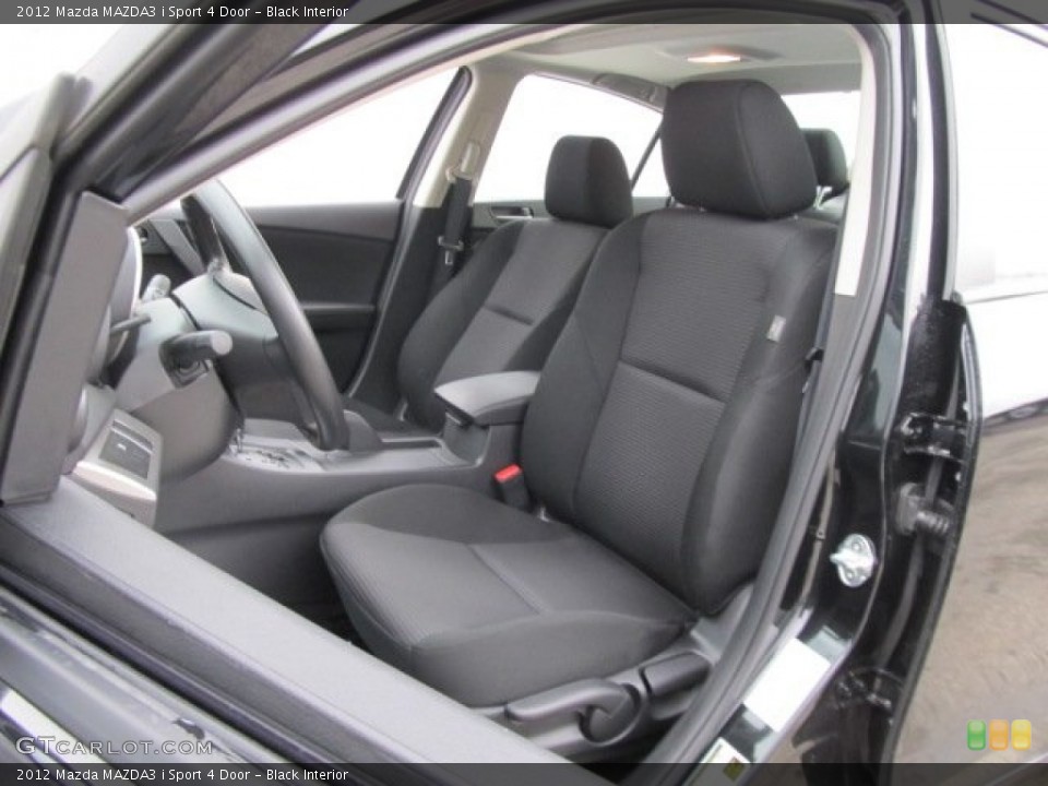 Black Interior Photo for the 2012 Mazda MAZDA3 i Sport 4 Door #58557519
