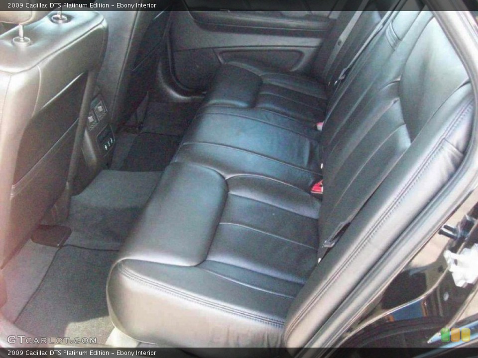 Ebony Interior Photo for the 2009 Cadillac DTS Platinum Edition #58557864