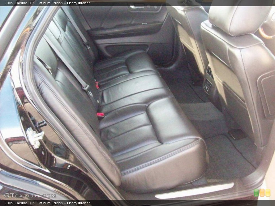 Ebony Interior Photo for the 2009 Cadillac DTS Platinum Edition #58557882