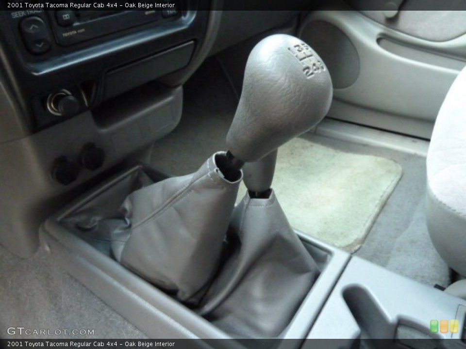 Oak Beige Interior Transmission for the 2001 Toyota Tacoma Regular Cab 4x4 #58558068