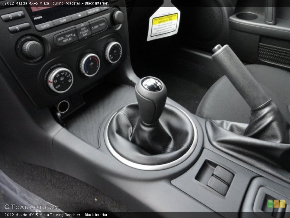 Black Interior Transmission for the 2012 Mazda MX-5 Miata Touring Roadster #58558281