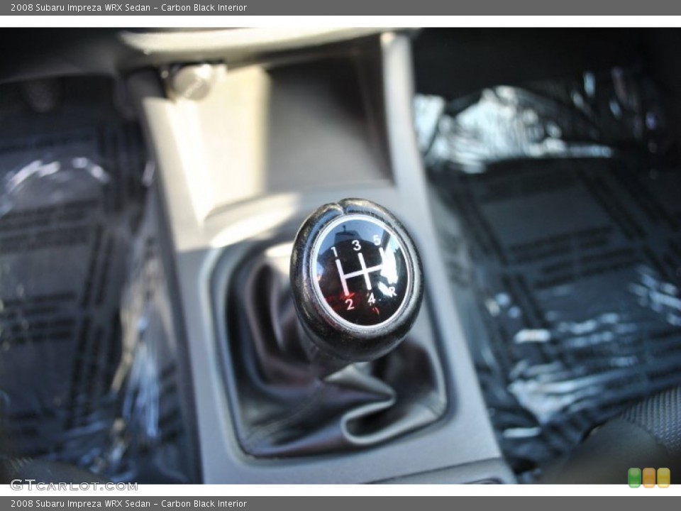 Carbon Black Interior Transmission for the 2008 Subaru Impreza WRX Sedan #58558422