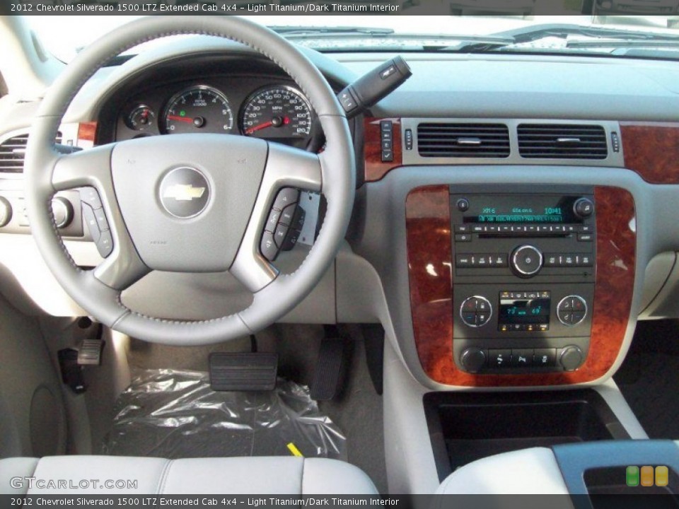 Light Titanium/Dark Titanium Interior Dashboard for the 2012 Chevrolet Silverado 1500 LTZ Extended Cab 4x4 #58559066
