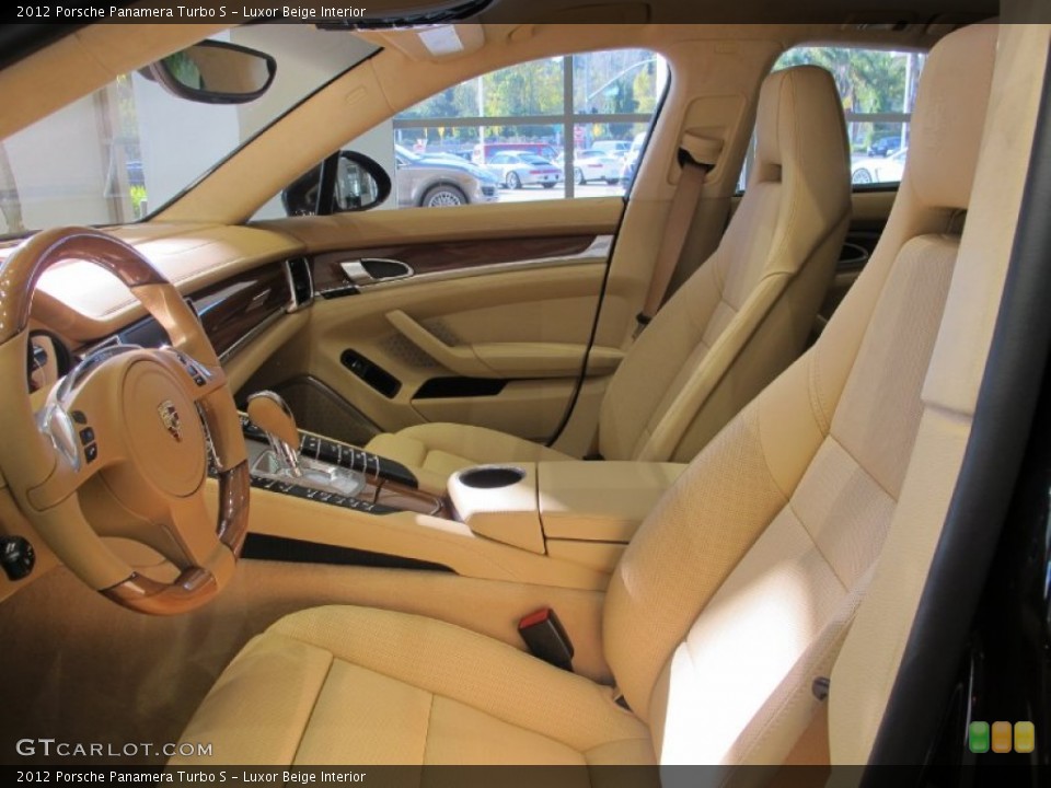 Luxor Beige Interior Photo for the 2012 Porsche Panamera Turbo S #58561920