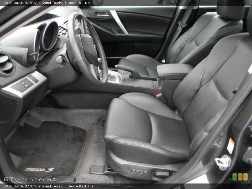 Black Interior Photo for the 2010 Mazda MAZDA3 s Grand Touring 5 Door #58563306