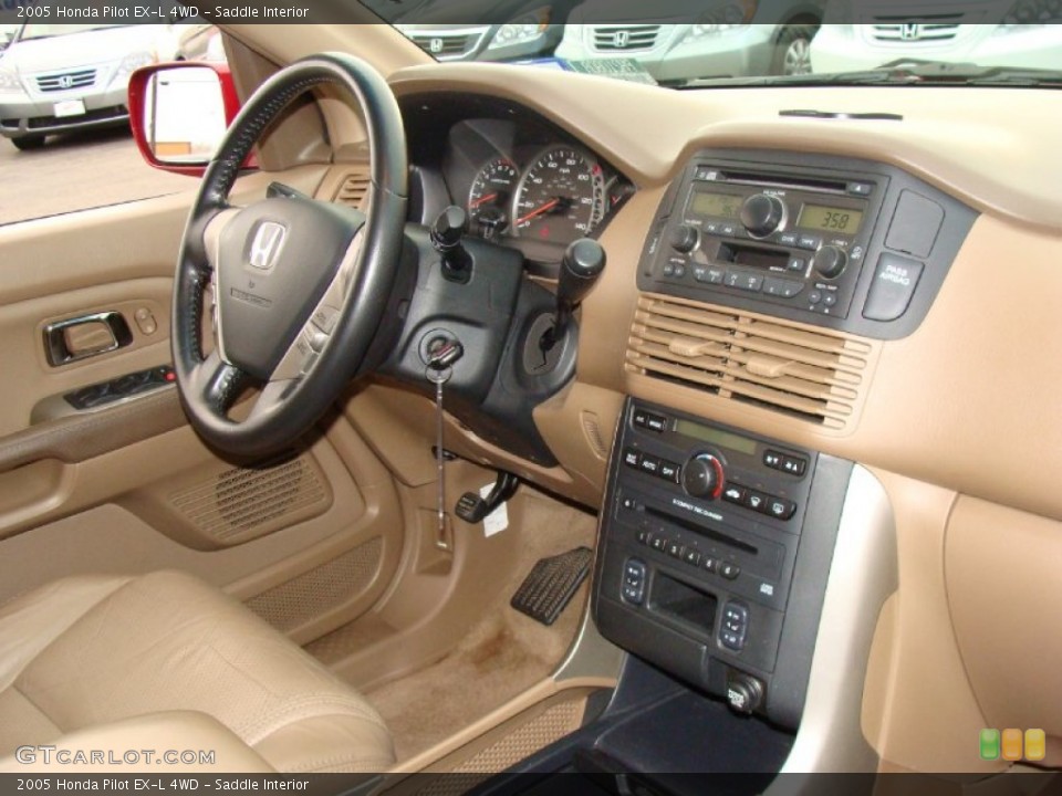 Saddle Interior Dashboard for the 2005 Honda Pilot EX-L 4WD #58568412