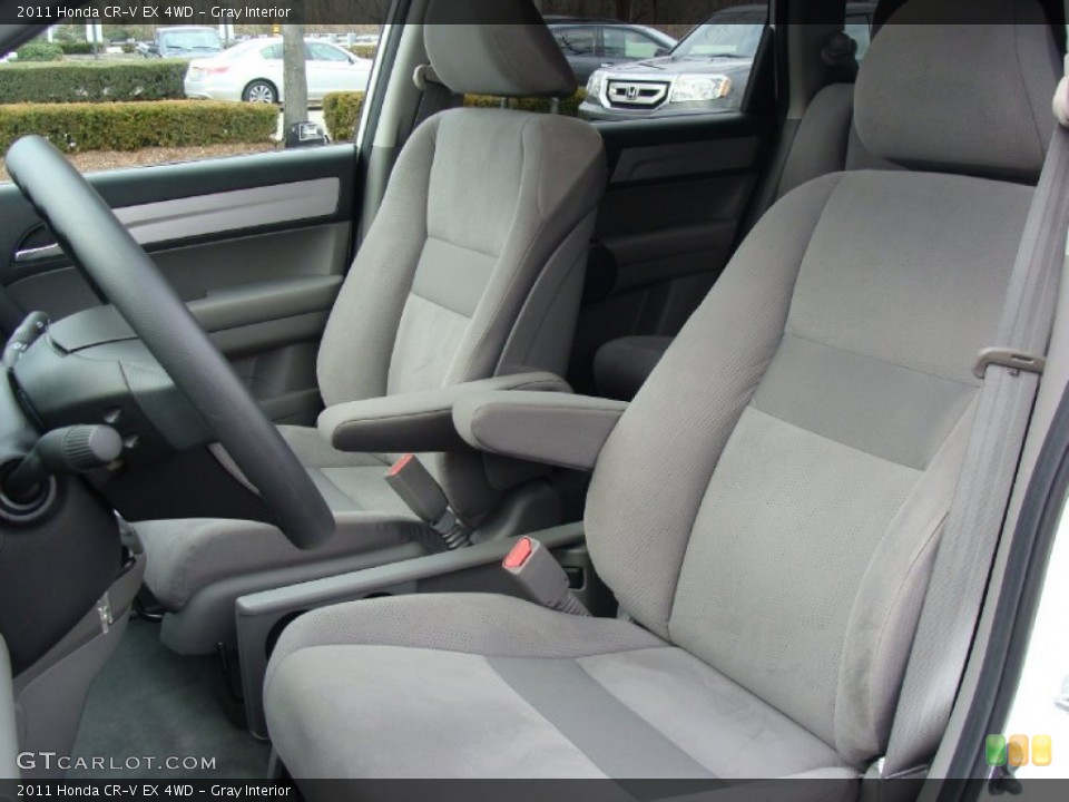 Gray Interior Photo for the 2011 Honda CR-V EX 4WD #58569252