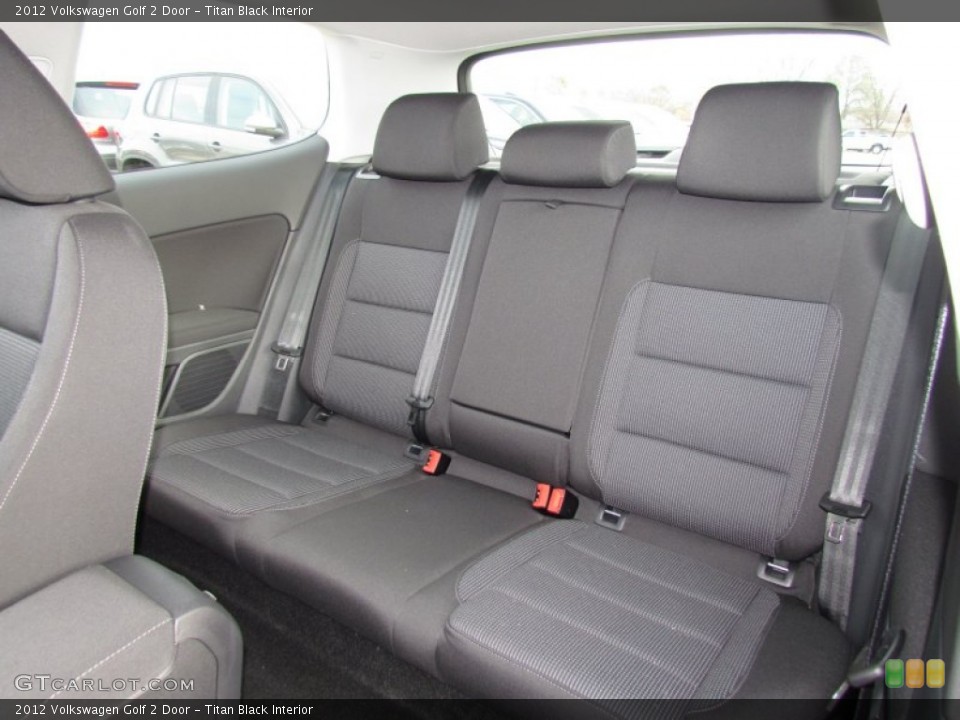 Titan Black Interior Photo for the 2012 Volkswagen Golf 2 Door #58569630