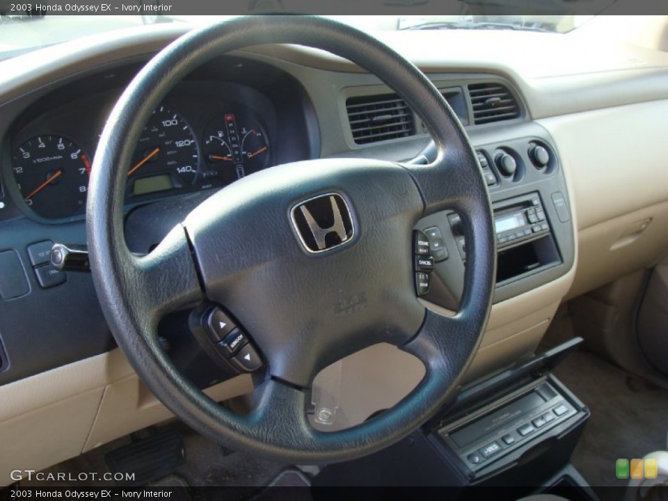 Ivory Interior Steering Wheel for the 2003 Honda Odyssey EX #58569852
