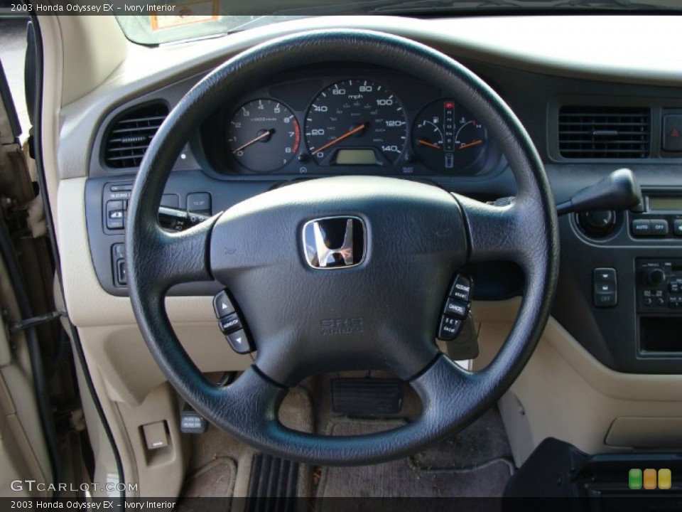 Ivory Interior Steering Wheel for the 2003 Honda Odyssey EX #58569900