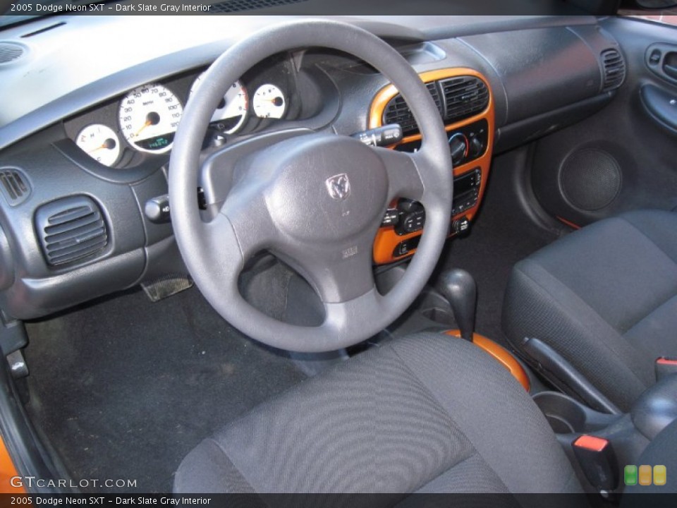 Dark Slate Gray Interior Prime Interior for the 2005 Dodge Neon SXT #58570686