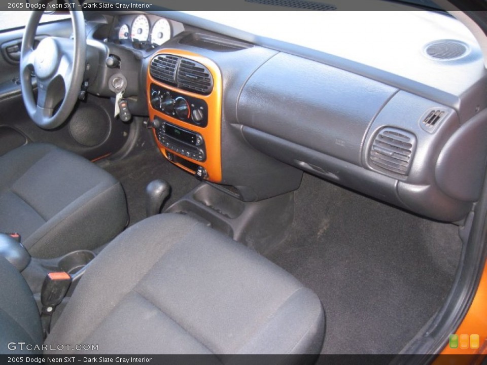 Dark Slate Gray Interior Dashboard for the 2005 Dodge Neon SXT #58570695