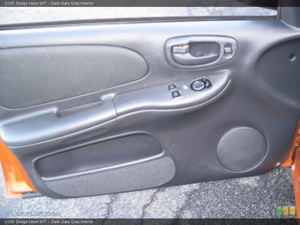Dark Slate Gray Interior Door Panel for the 2005 Dodge Neon SXT #58570778