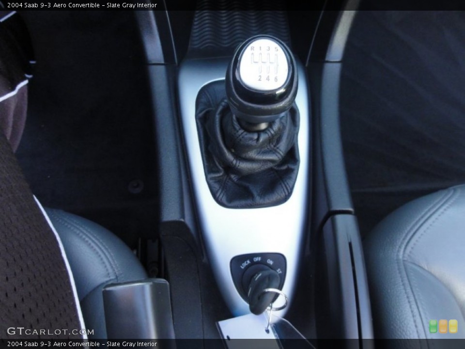 Slate Gray Interior Transmission for the 2004 Saab 9-3 Aero Convertible #58575896