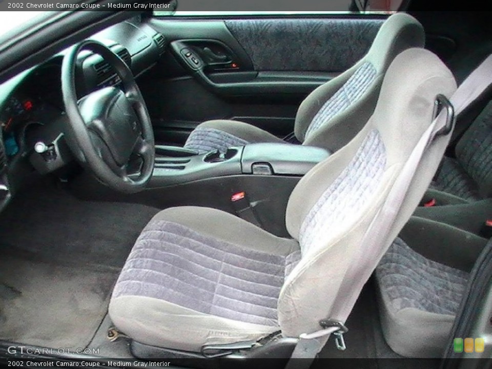 Medium Gray Interior Photo for the 2002 Chevrolet Camaro Coupe #58577742